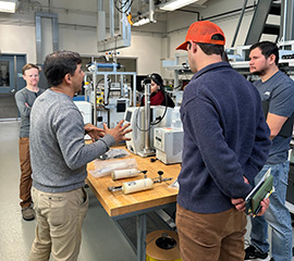 First Calibration Activities at the Center for Aerosol Measurement Science at Brookhaven Lab