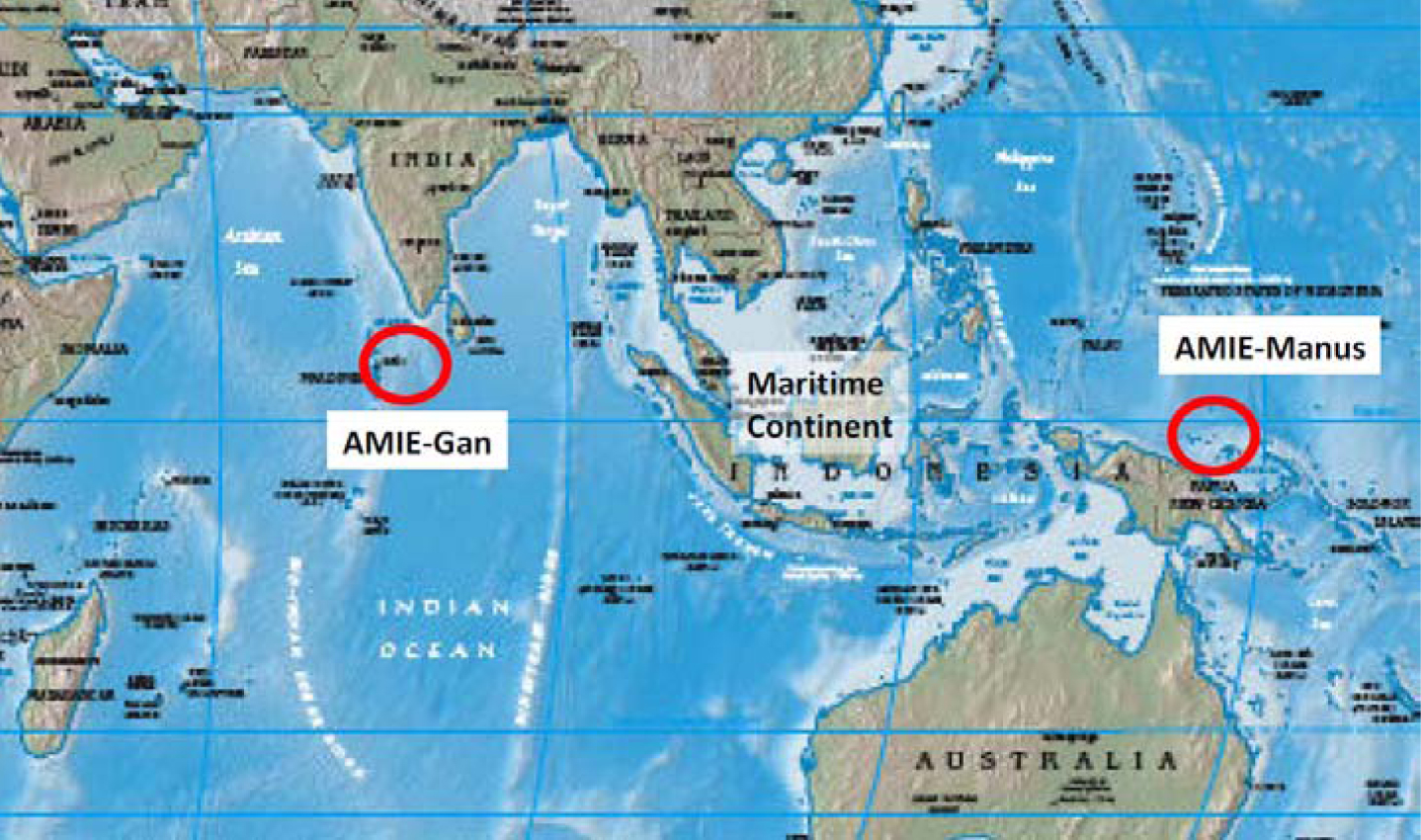 ARM field campaigns on Gan Island, Maldives, and Manus Island, Papua New Guinea, contributed significantly to concurrent national and international research efforts addressing the question of how the MJO initiates and changes as it passes over the Maritime Continent, and how this differs in observations versus models.