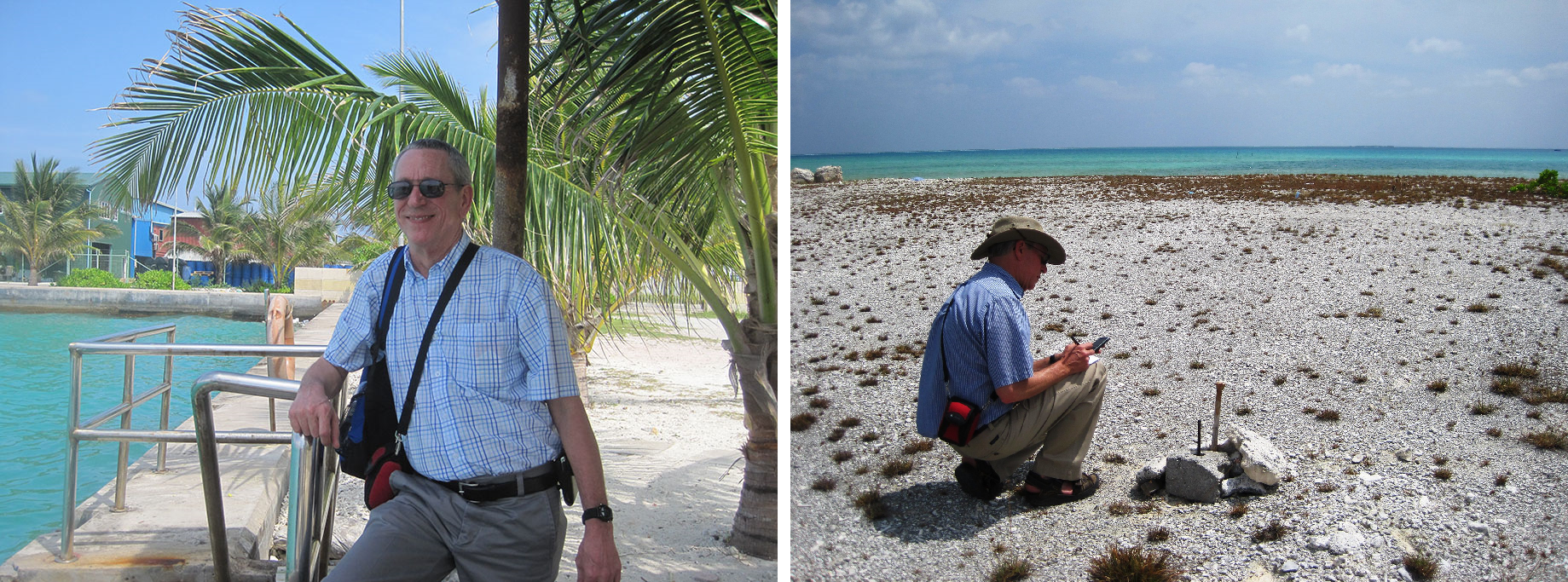 Chuck Long during AMIE-GAN scouting trip