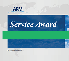 Excellence in ARM Service Recognized