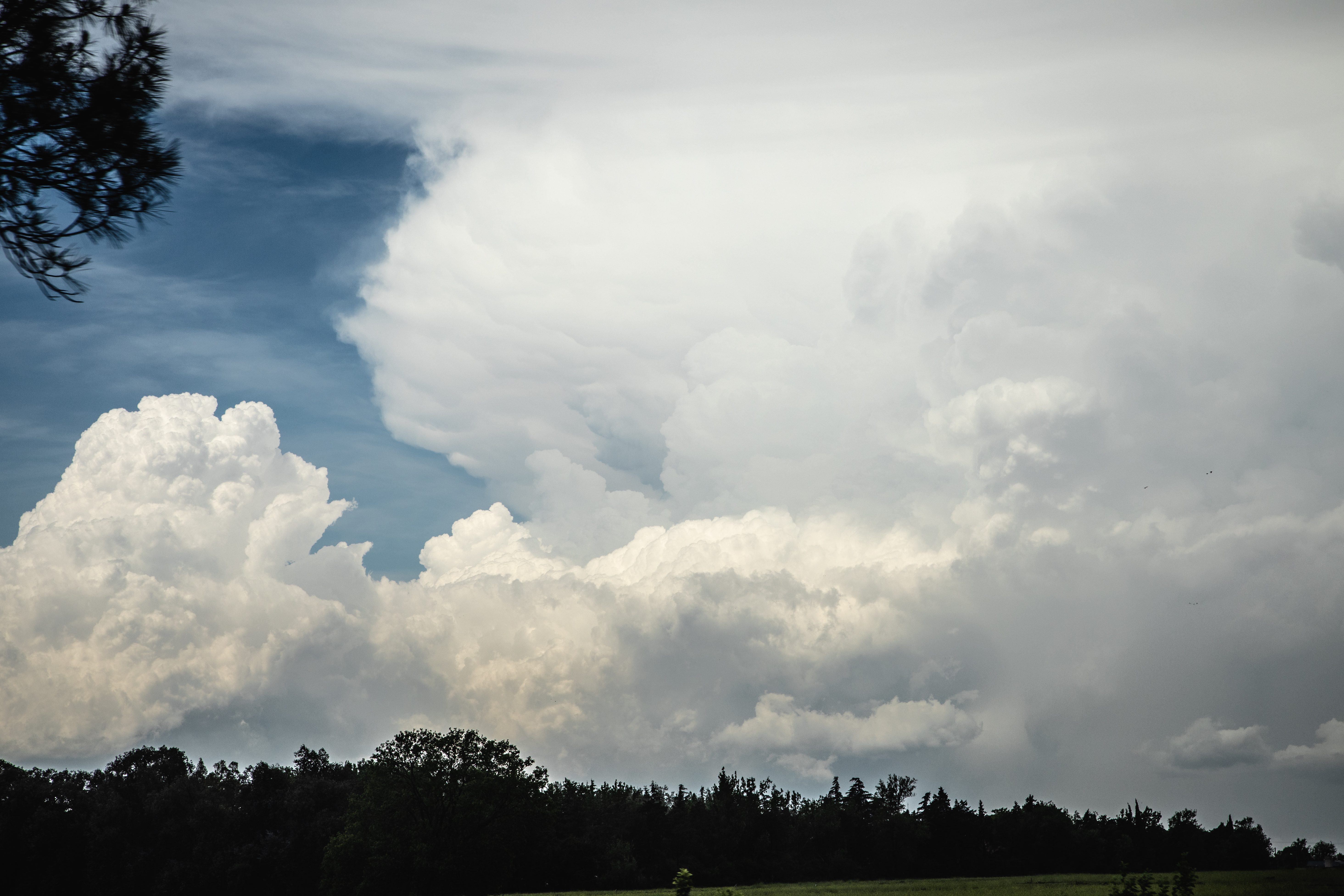 Deep convective clouds in Argentina