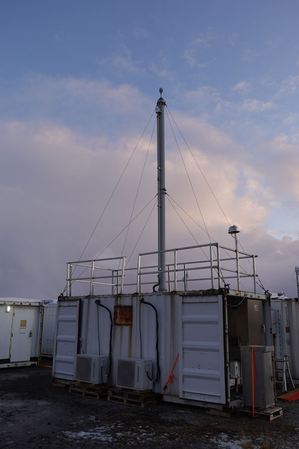 Aerosol Observing System during COMBLE campaign in Norway