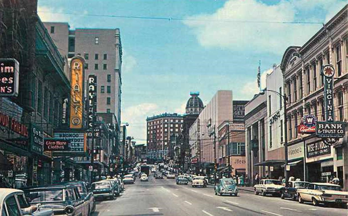 Danville, Virginia, in the early 1960s