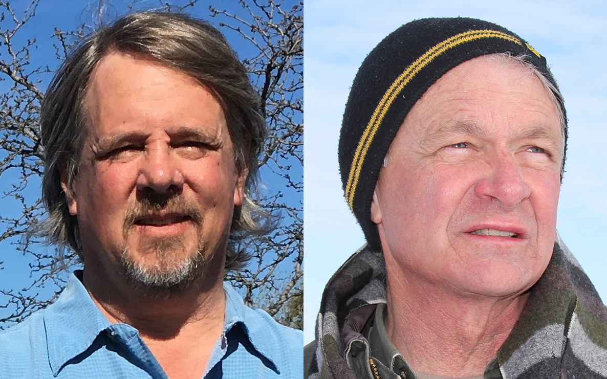 Joe Hardesty, left, and Mark Ivey, ARM North Slope of Alaska staff