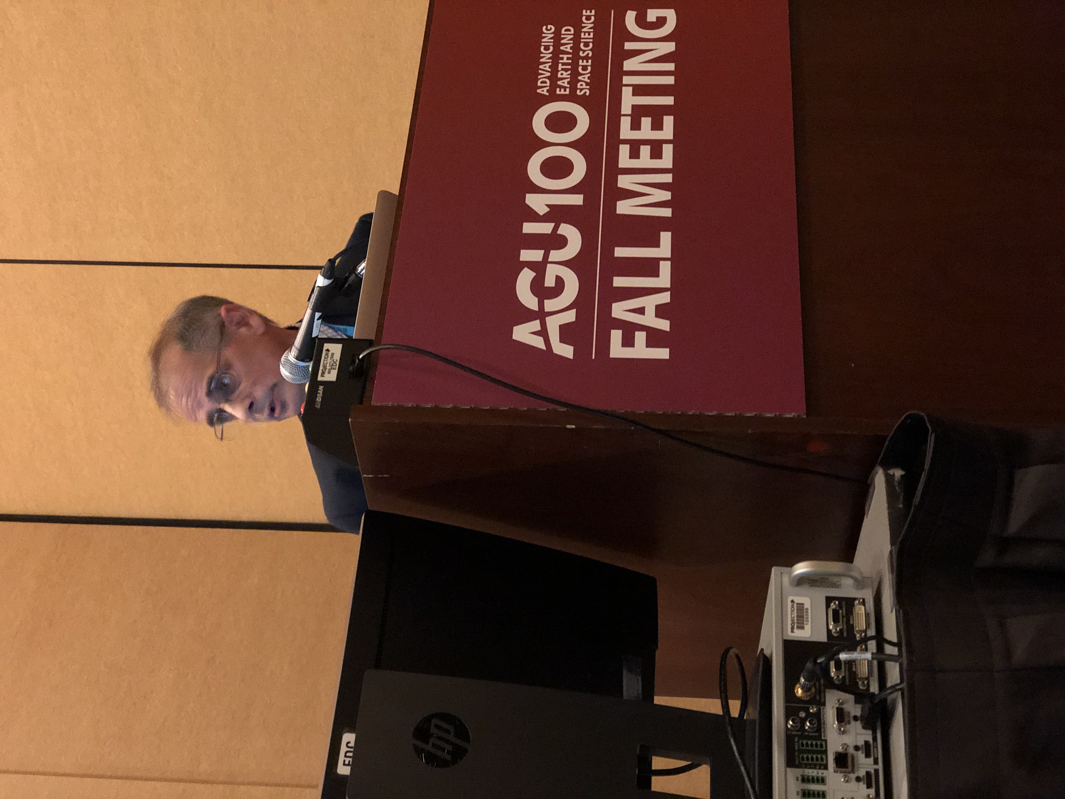 ARM Technical Director Jim Mather during 2019 American Geophysical Union Fall Meeting