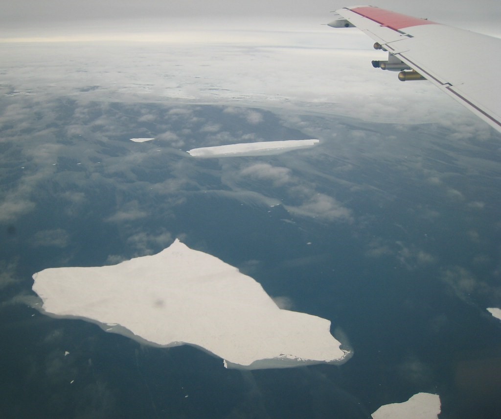 Arctic Ocean near Utqiaġvik (then known as Barrow) in 2008