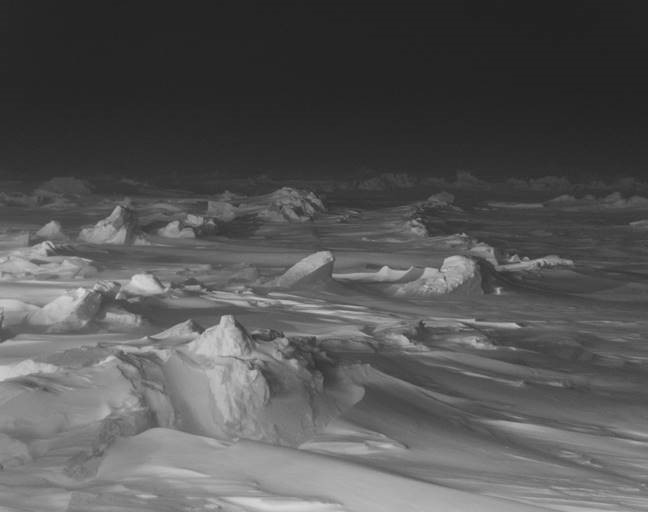Glimpse of ice from Kapitan Dranitsyn during MOSAiC
