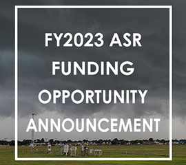ASR Fiscal Year 2023 Funding Opportunity Announcement
