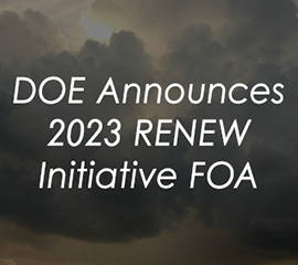 DOE Announces 2023 BER RENEW Initiative Funding Opportunity