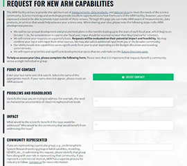 Share Your Requests for New ARM Capabilities