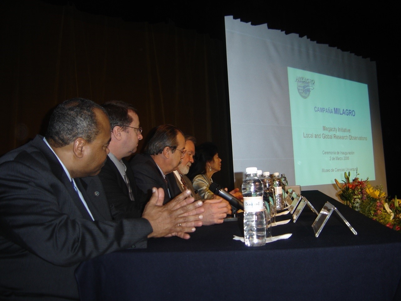Rickey Petty during 2006 Mexico City panel on urban air pollution