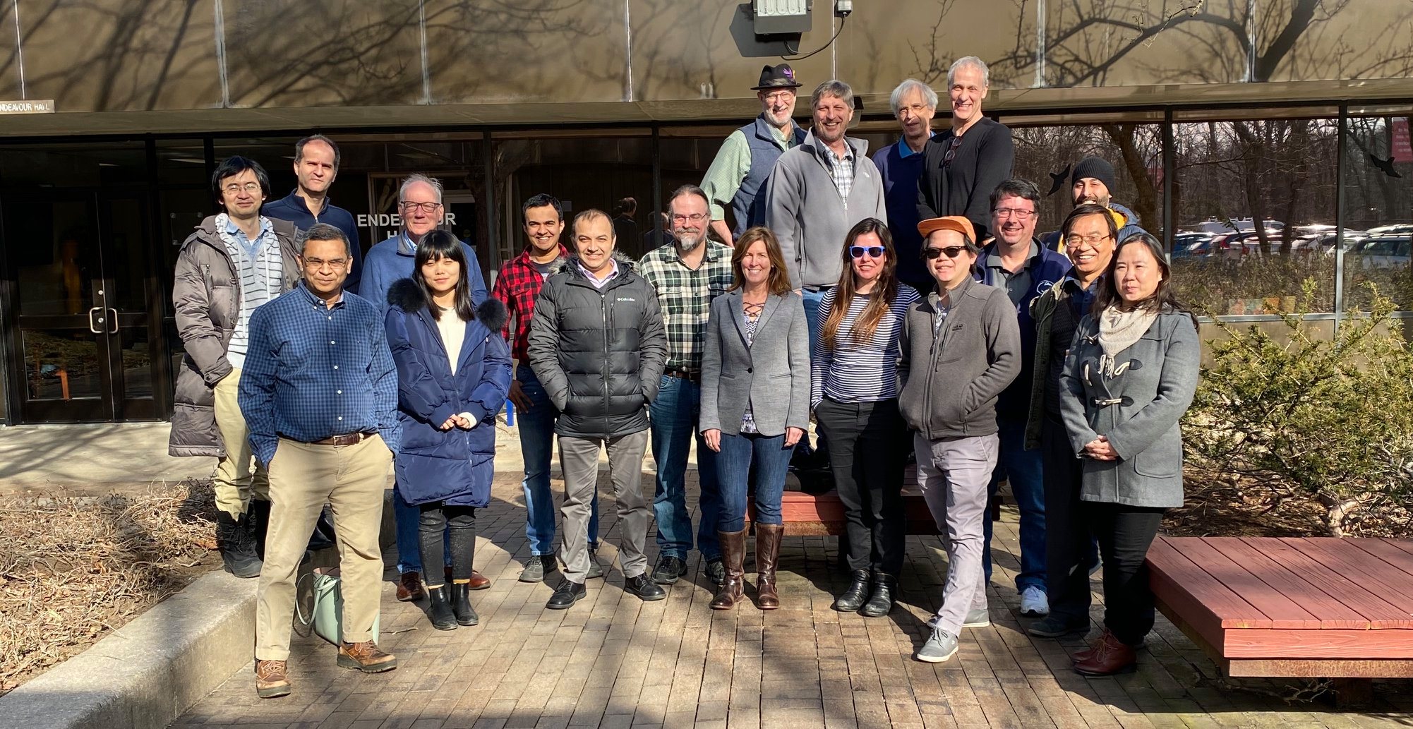 Group photo during a Scientific Focus Area planning retreat at Brookhaven National Laboratory