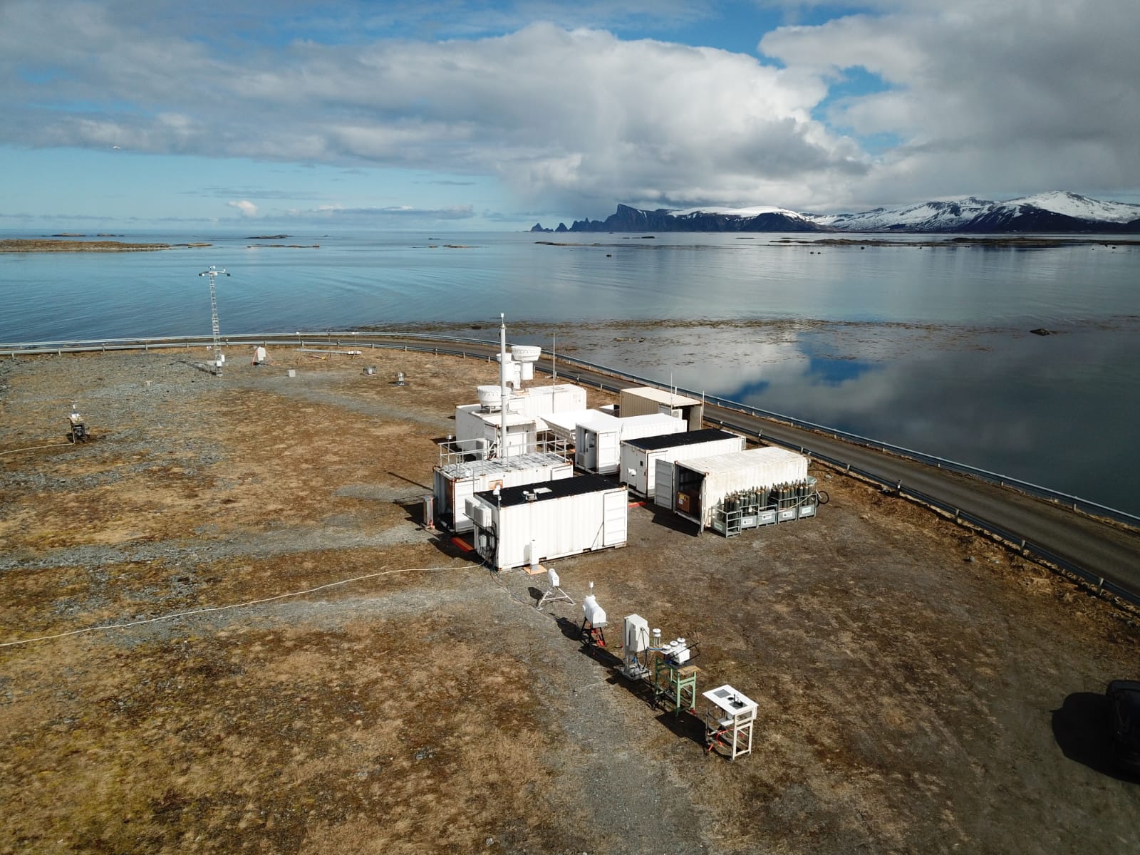 First ARM Mobile Facility (AMF1) sited on Norwegian Sea for COMBLE field campaign