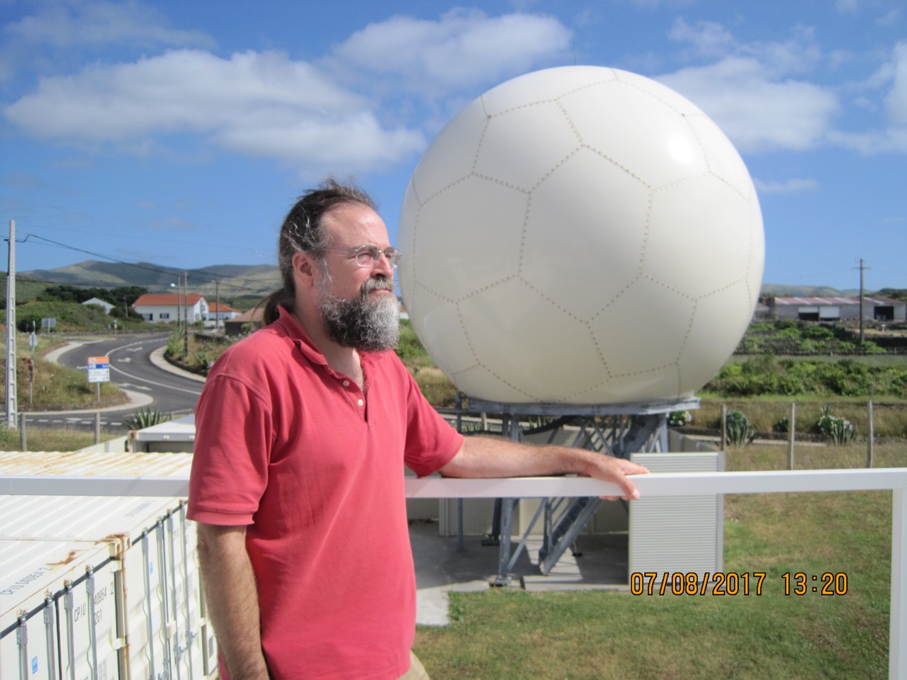 Edward Luke at ARM's Eastern North Atlantic atmospheric observatory