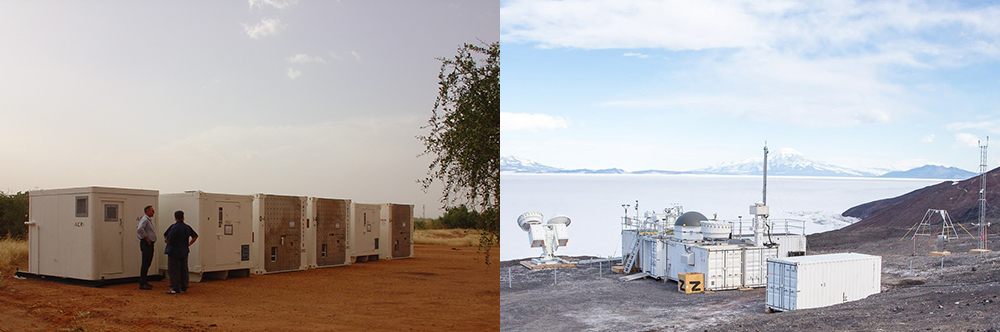 ARM Mobile Facilities in Niger and Antarctica