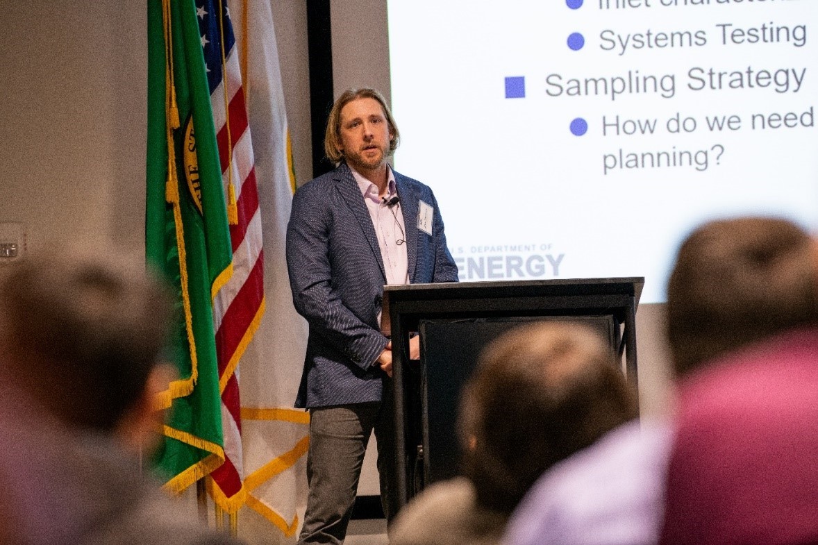 Jason Tomlinson at ARM Aerial Instrumentation Workshop in March 2020