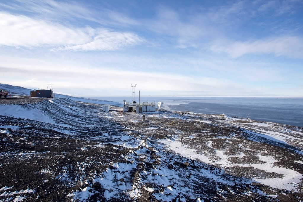 McMurdo Station in Antarctica