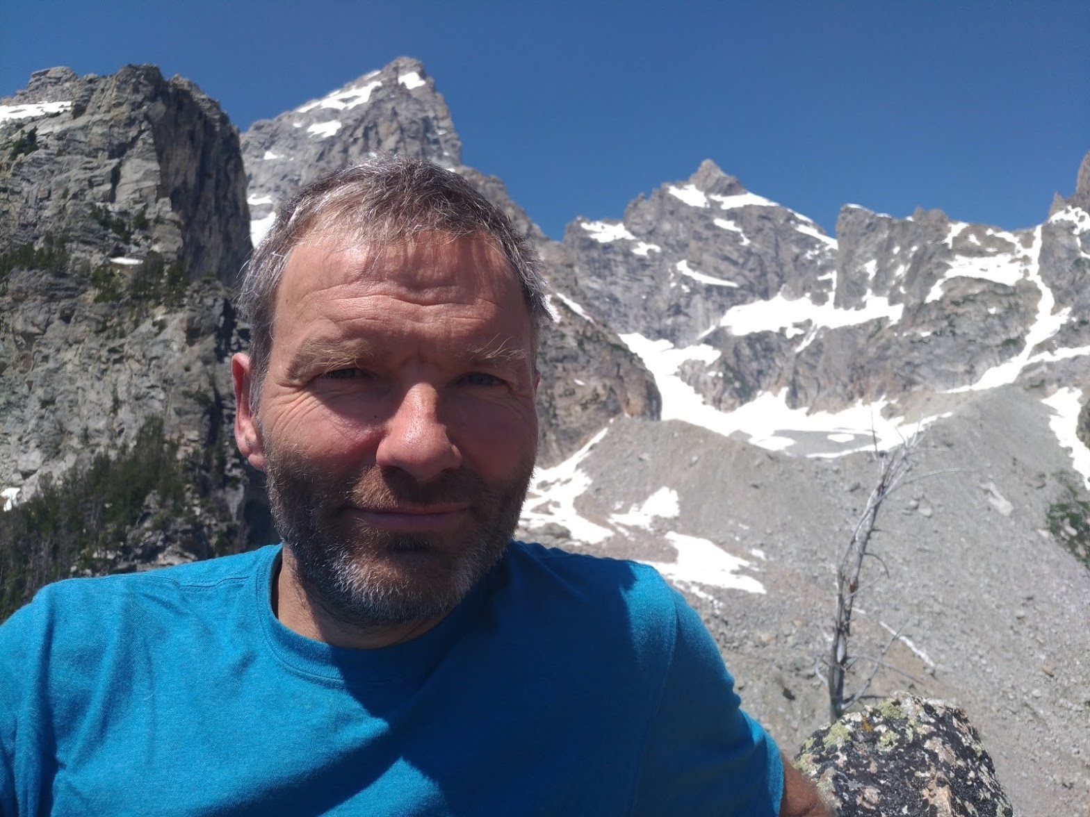 Bart Geerts in the Teton Range