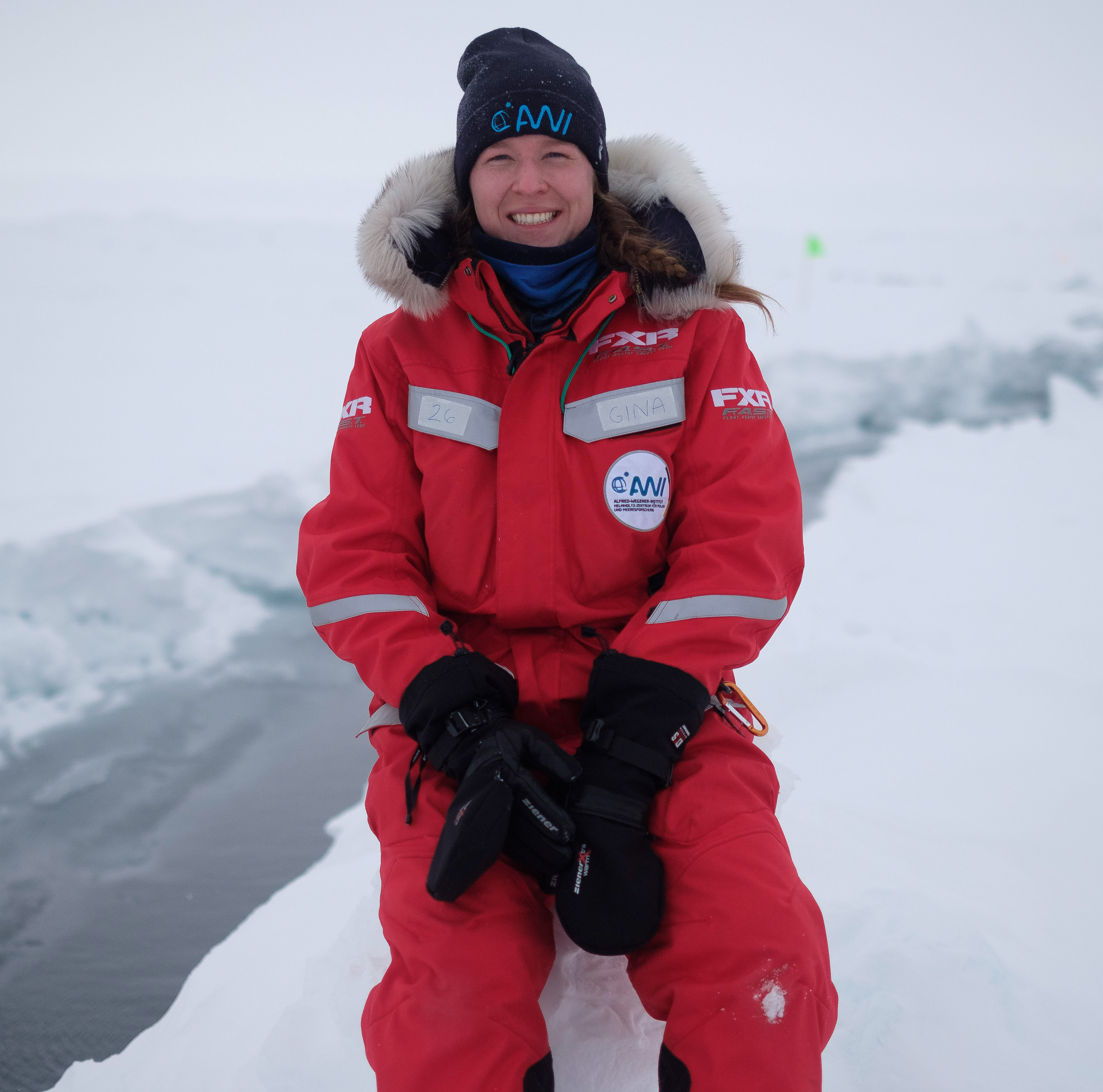 Gina Jozef during MOSAiC expedition