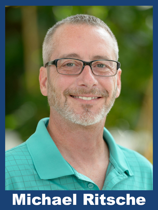 Portrait of Michael Ritsche with his name underneath